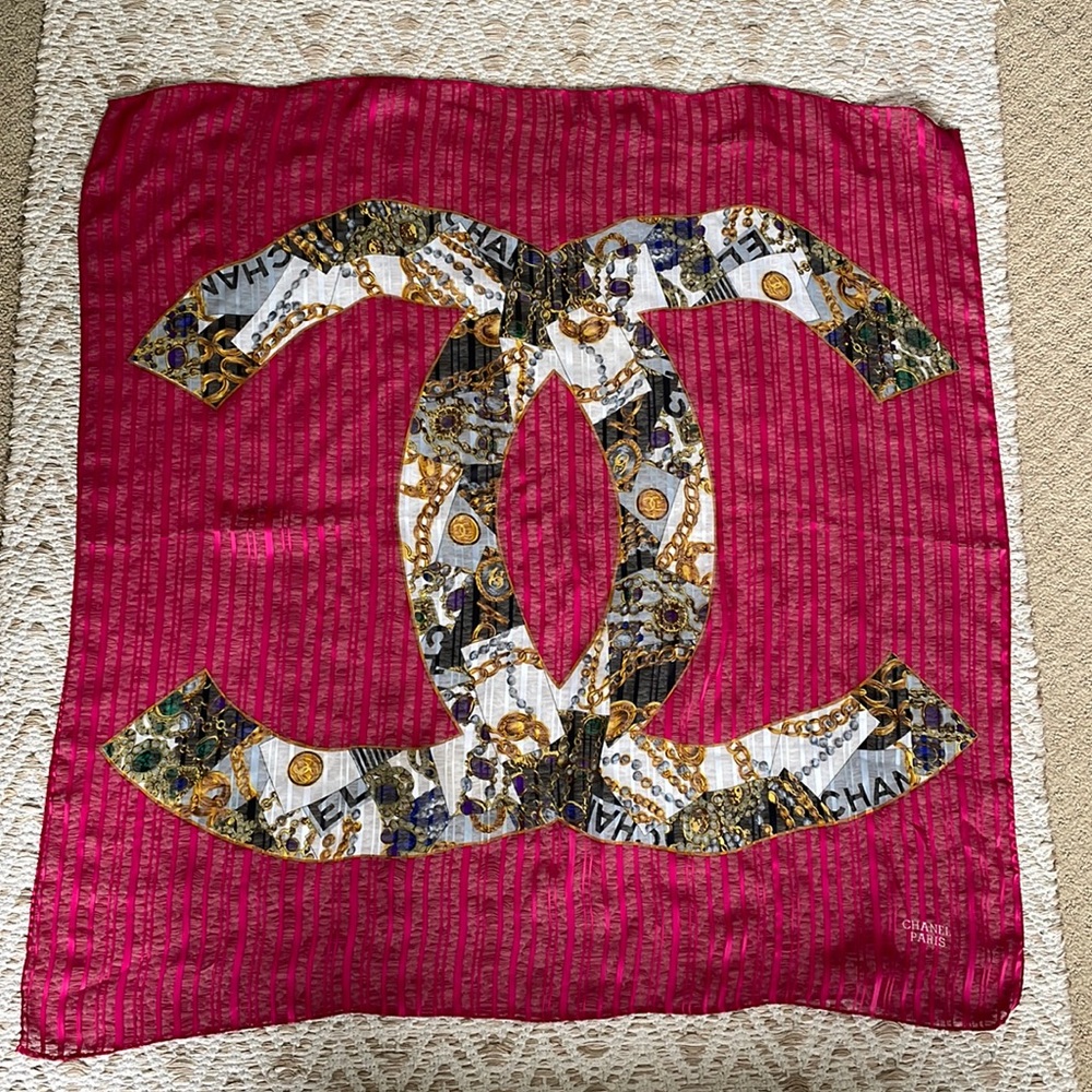 - Chanel Silk Scarf